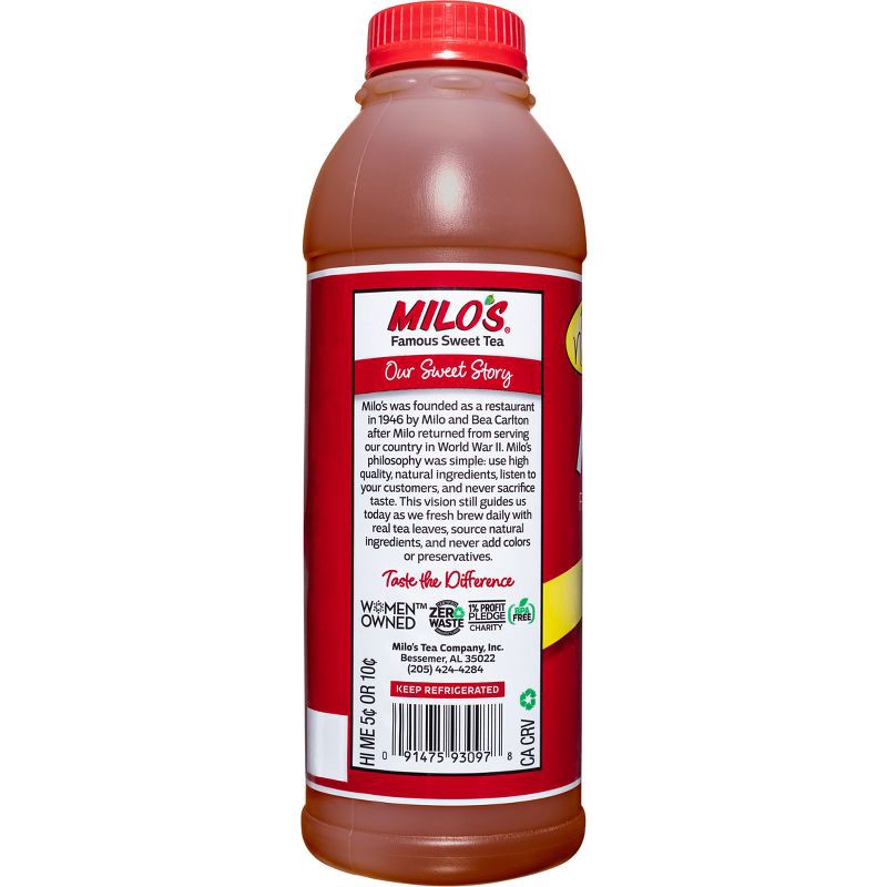 slide 9 of 10, Milo's Sweet Ice Tea- 20oz, 20 oz
