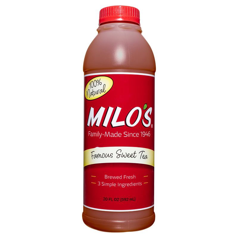 slide 10 of 10, Milo's Sweet Ice Tea- 20oz, 20 oz