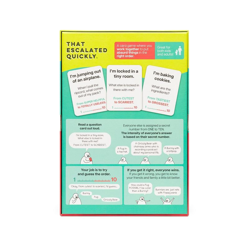 slide 2 of 7, Exploding Kittens That Escalated Quickly Game, 1 ct