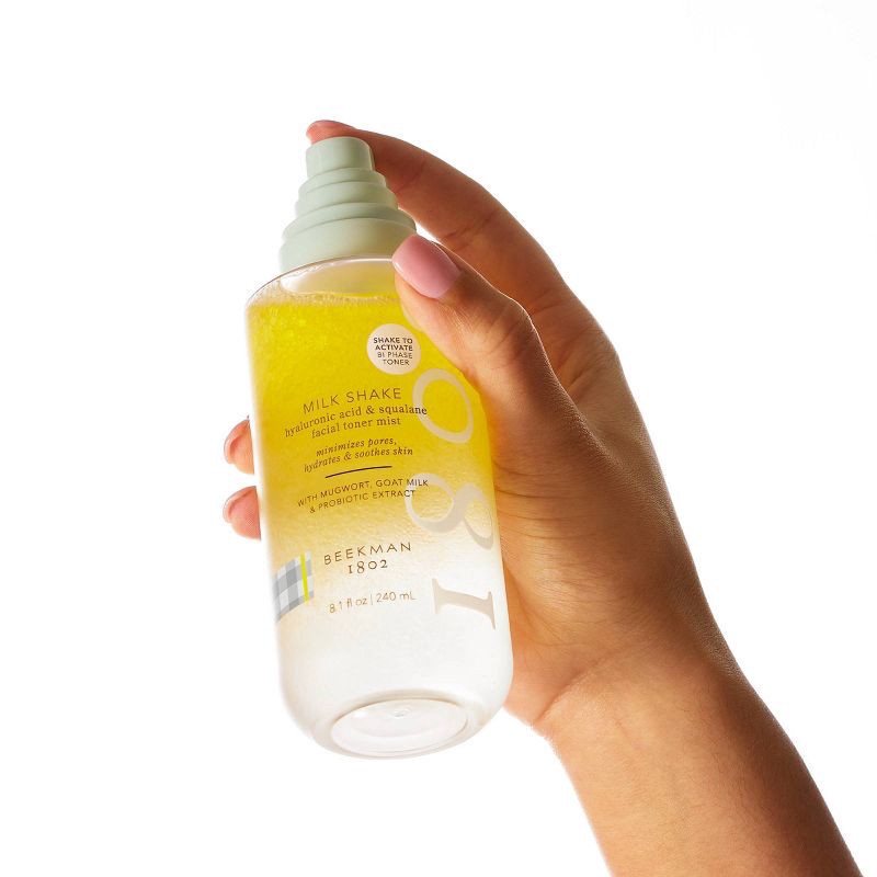 slide 2 of 4, Beekman 1802 Milk Shake Hyaluronic Acid & Squalane Facial Toner Mist - 8.1 fl oz - Ulta Beauty, 8.1 fl oz
