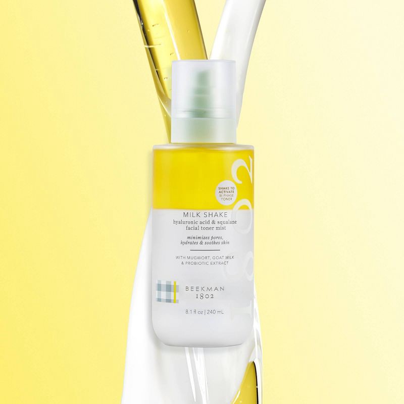 slide 3 of 4, Beekman 1802 Milk Shake Hyaluronic Acid & Squalane Facial Toner Mist - 8.1 fl oz - Ulta Beauty, 8.1 fl oz