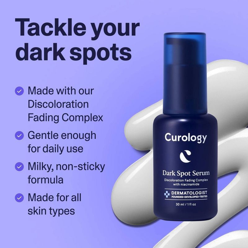 slide 3 of 9, Curology Dark Spot Serum with Niacinamide, Glycolic Acid and Kojic Acid - 1fl oz, 1 fl oz