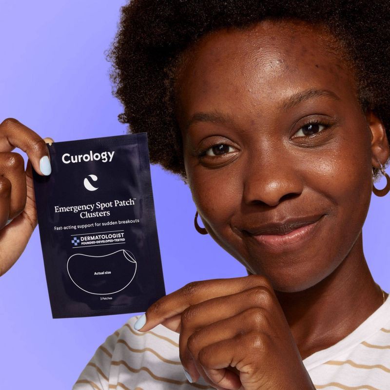 slide 2 of 8, Curology Emergency Spot Patch for Clusters and Blemishes - 14ct, 14 ct