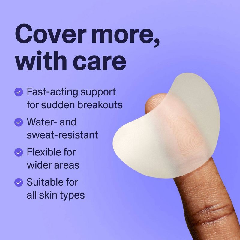 slide 3 of 8, Curology Emergency Spot Patch for Clusters and Blemishes - 14ct, 14 ct