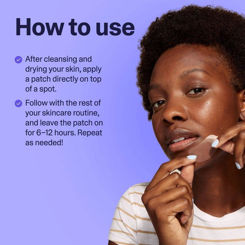 slide 6 of 8, Curology Emergency Spot Patch for Clusters and Blemishes - 14ct, 14 ct