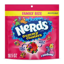 Nerds Gummy Clusters Family Size Candy - 18.5oz