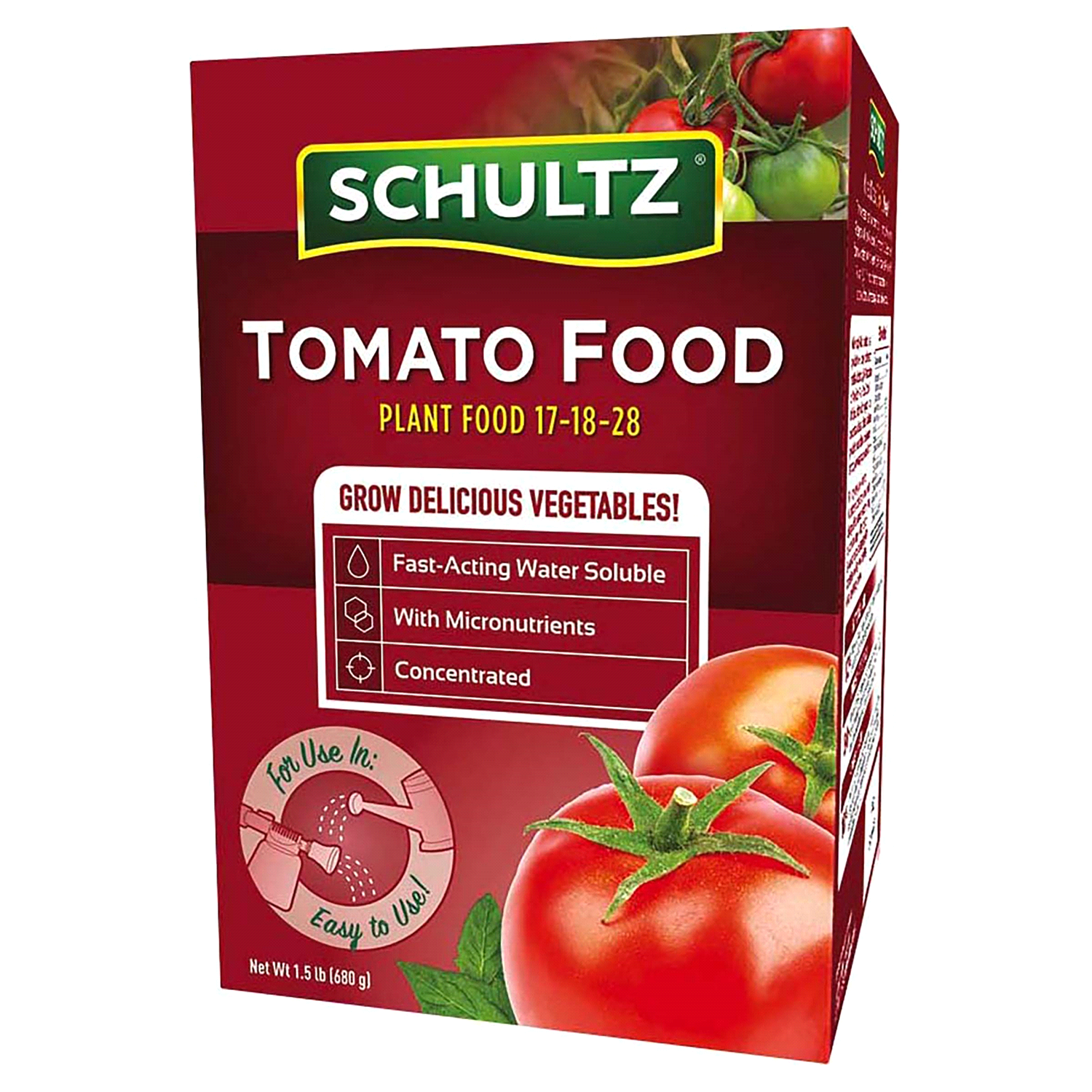 slide 1 of 1, Schultz Tomato Food Fast Acting Water Soluble Fertilizer, 1.5 lb