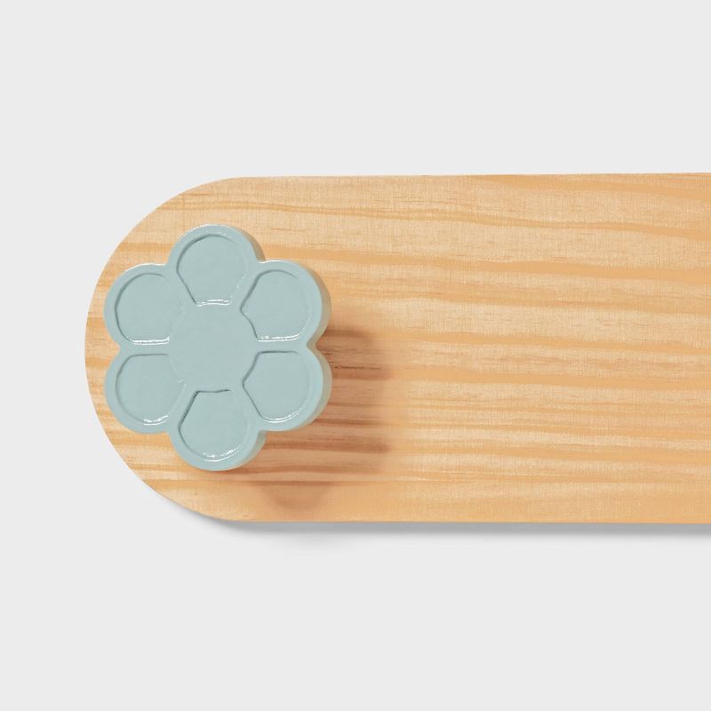 slide 4 of 4, Kids' Flower Wall Hooks - Pillowfort™, 1 ct