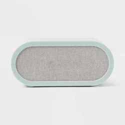 Kids' Clock with Night Light Green - Pillowfort™: LED Bulb, Novelty Nightlight, Electric, Ages 8+