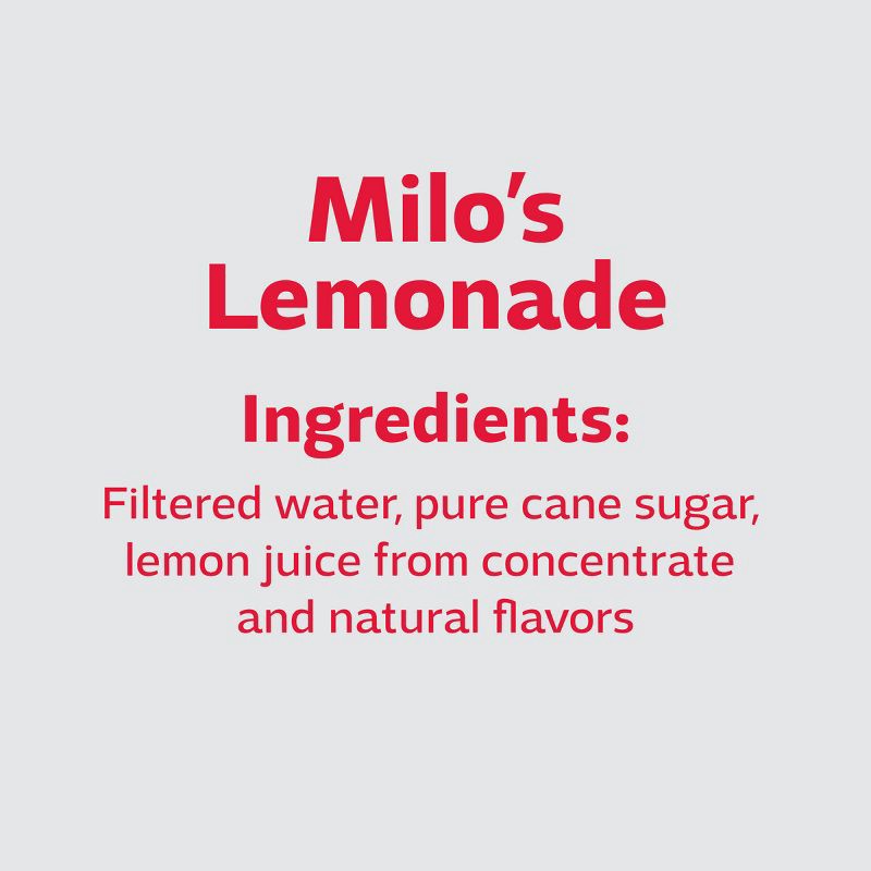slide 3 of 9, Milo's Lemonade - 20oz, 20 oz