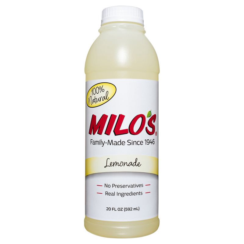 slide 7 of 9, Milo's Lemonade - 20oz, 20 oz