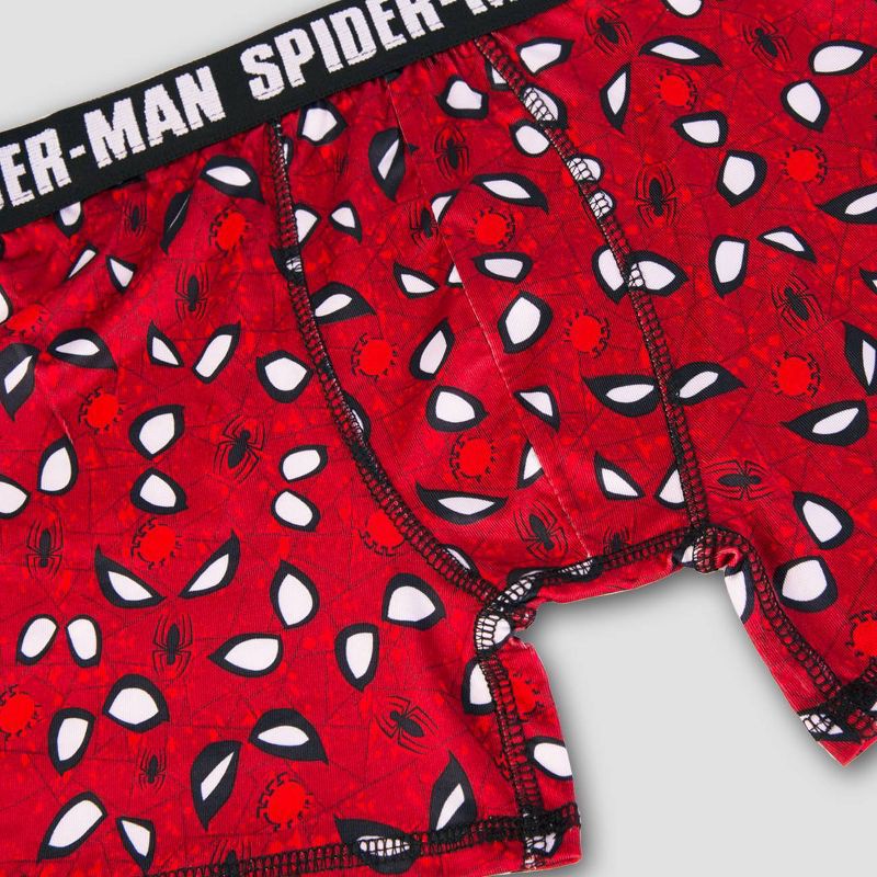 slide 4 of 4, Boys' Spider-Man 4pk Boxer Briefs - 4: Fictitious Character Knit Underwear, 4 ct