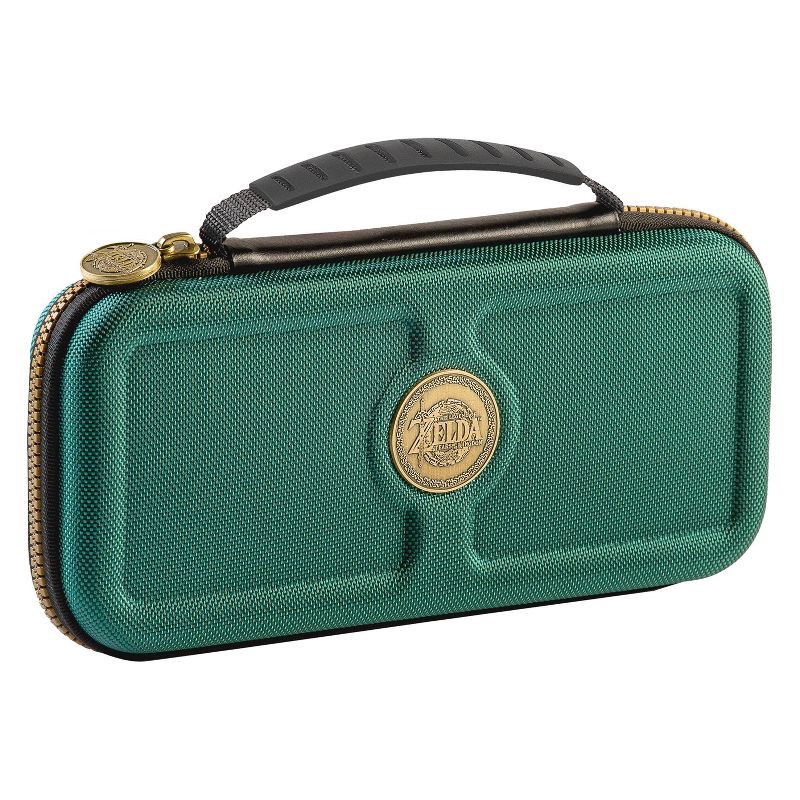 slide 2 of 8, RDS Industries Nintendo Switch Game Traveler Deluxe Travel Case - Green Zelda Tears of the Kingdom, 1 ct