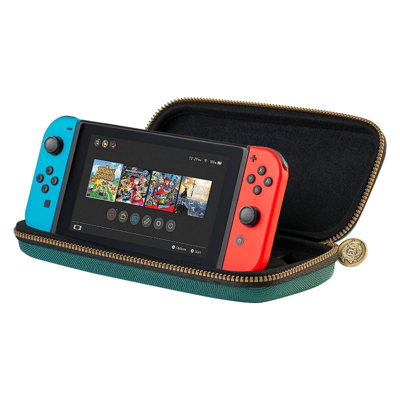 slide 4 of 8, RDS Industries Nintendo Switch Game Traveler Deluxe Travel Case - Green Zelda Tears of the Kingdom, 1 ct