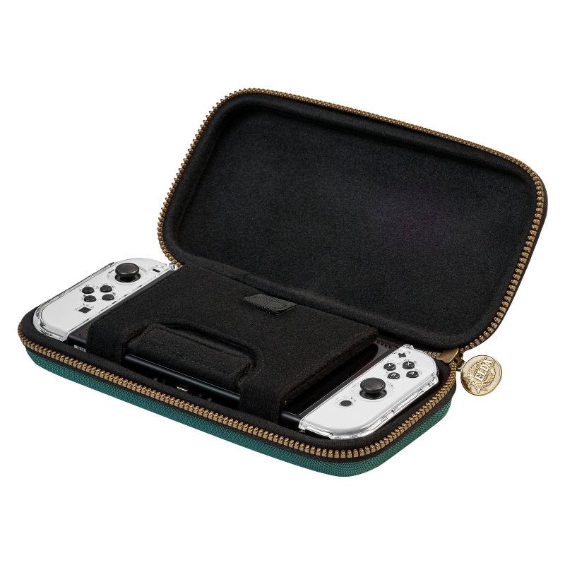 slide 6 of 8, RDS Industries Nintendo Switch Game Traveler Deluxe Travel Case - Green Zelda Tears of the Kingdom, 1 ct