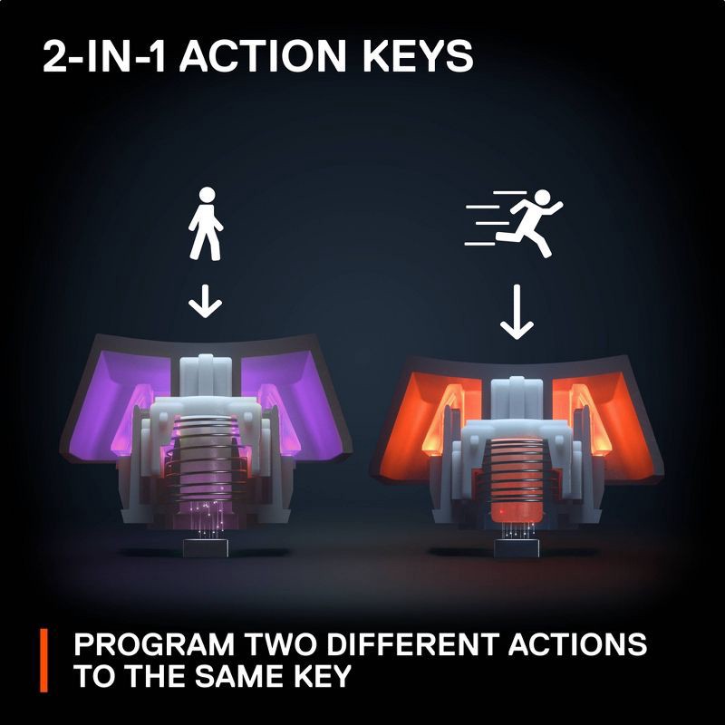 slide 6 of 14, SteelSeries APEX Pro TKL Wireless Keyboard, 1 ct