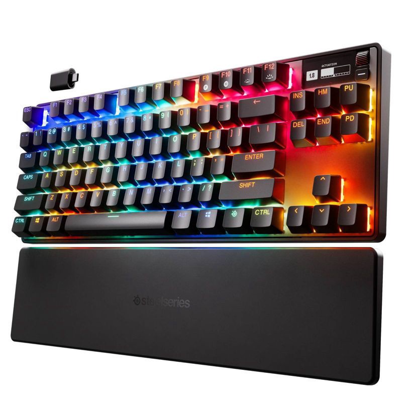 slide 1 of 14, SteelSeries APEX Pro TKL Wireless Keyboard, 1 ct