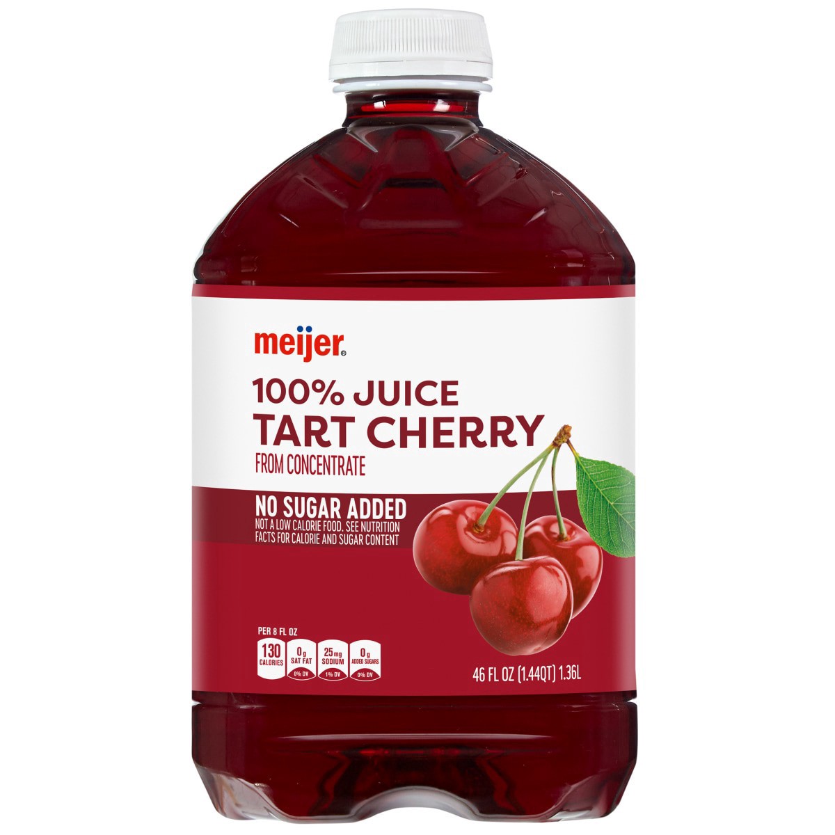 slide 1 of 4, Meijer Tart Cherry Juice - 46 oz, 46 oz