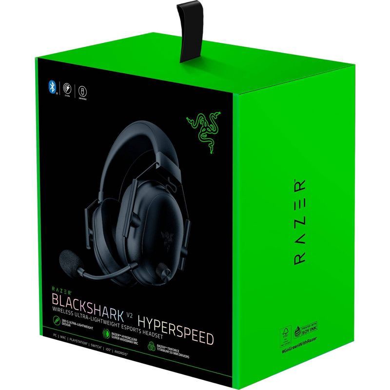 slide 12 of 12, Razer BlackShark V2 HyperSpeed Gaming Headset, 1 ct