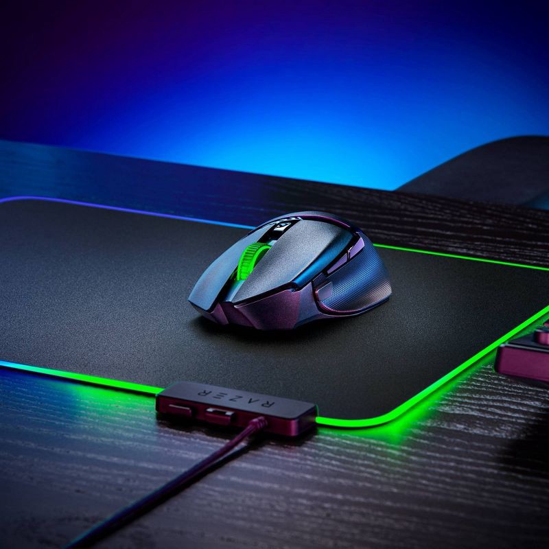 slide 2 of 11, Razer Basilisk V3 X HyperSpeed Gaming Mouse: RGB Lighting, PTFE Material, 1 ct