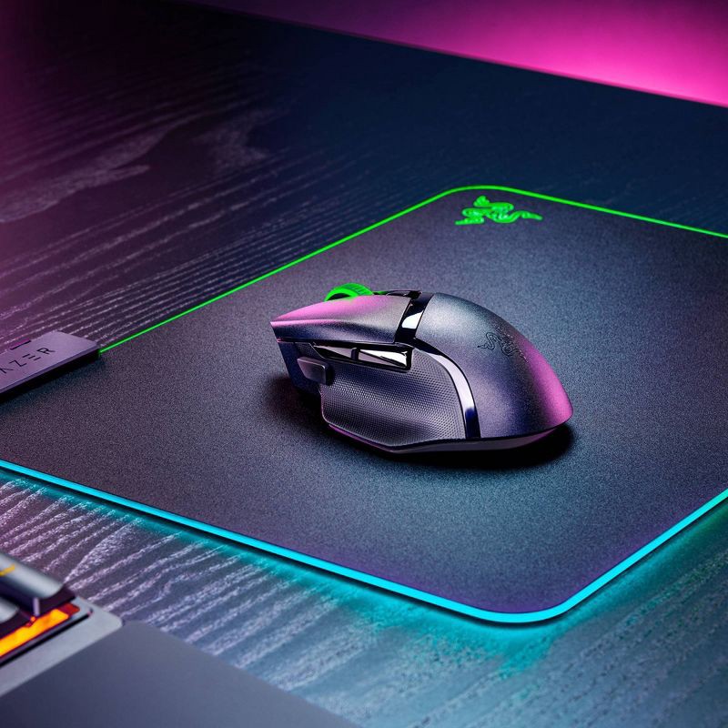 slide 4 of 11, Razer Basilisk V3 X HyperSpeed Gaming Mouse: RGB Lighting, PTFE Material, 1 ct