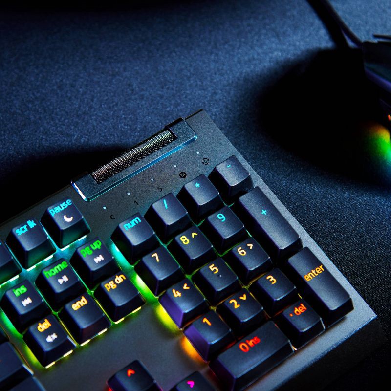 slide 3 of 10, Razer BlackWidow V4 X Mechanical Gaming Keyboard with Razer Chroma RGB, 1 ct