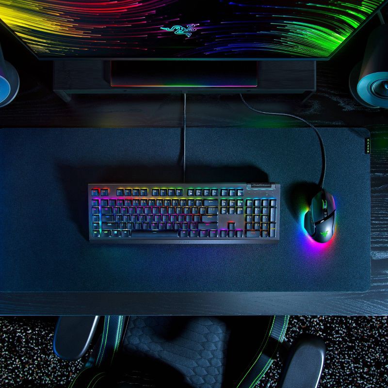 slide 4 of 10, Razer BlackWidow V4 X Mechanical Gaming Keyboard with Razer Chroma RGB, 1 ct
