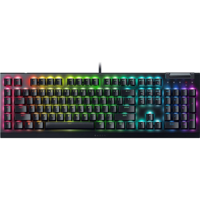 slide 1 of 10, Razer BlackWidow V4 X Mechanical Gaming Keyboard with Razer Chroma RGB, 1 ct