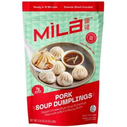 MiLa Frozen Soup Dumplings - Pork - 8.8oz/10ct