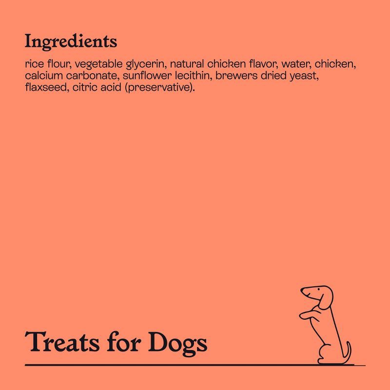 slide 5 of 7, Rawhide-Free Chews Dog Treats Chicken Flavor - 26.3oz/15ct - Kindfull™, 26.3 oz, 15 ct