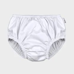 green sprouts Toddler Eco Pull-Up Reusable Swim Diaper - White 3T