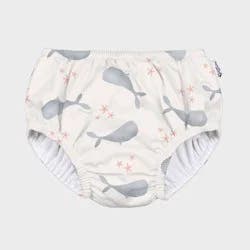 green sprouts Toddler Eco Pull-Up Reusable Swim Diaper - Off-White 3T
