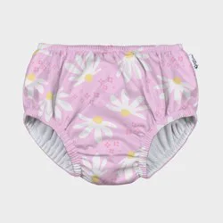 green sprouts Baby Eco Pull-Up Reusable Swim Diaper - Light Pink 18M