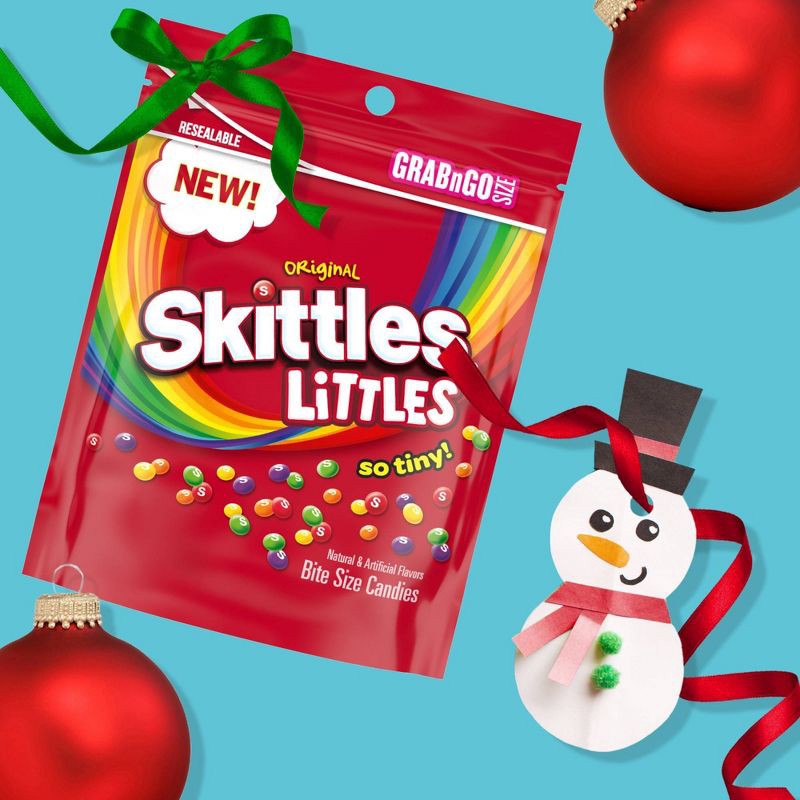 slide 6 of 11, Skittles Littles Original Fruity Chewy Mini Candy - 7.2oz, 7.2 oz