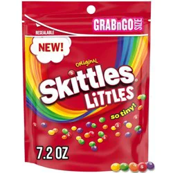 Skittles Littles Original Fruity Chewy Mini Candy - 7.2oz