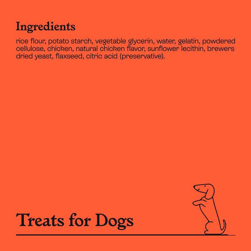 slide 5 of 7, Rawhide-Free Femur-Shaped Dog Treats Chicken Flavor - 9oz/2ct - Kindfull™, 2 ct; 9 oz