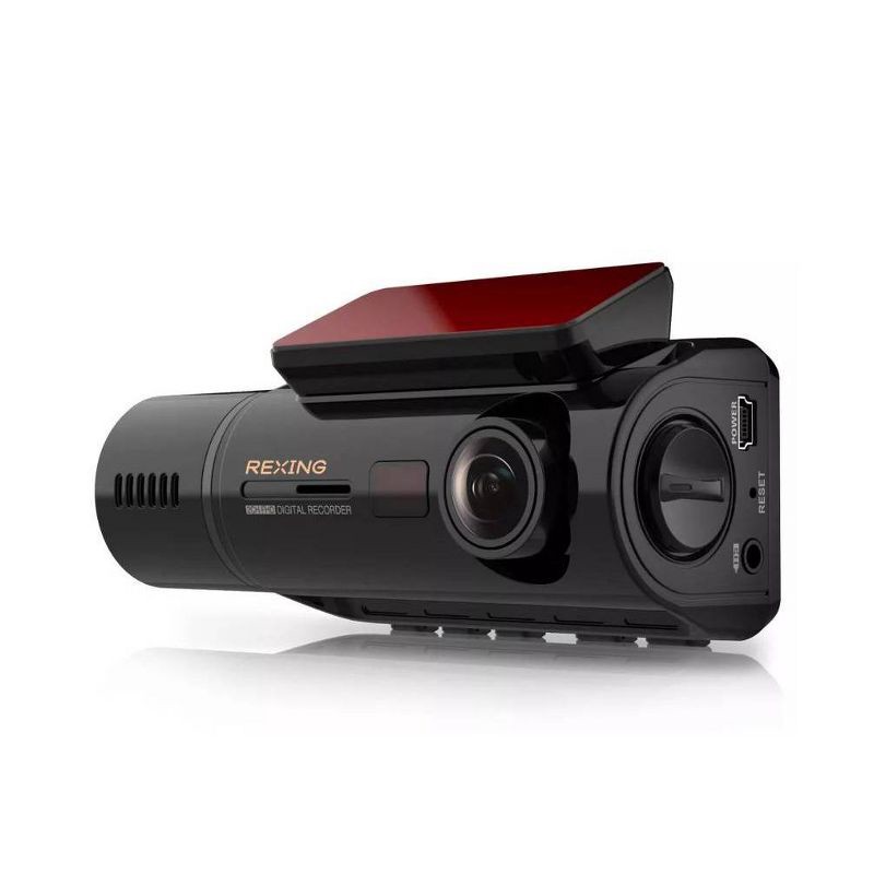 slide 10 of 17, Rexing V3C Dual Channel Front & Cabin 1080p Dash Cam with App Control: Vehicle Electronics, 1 ct