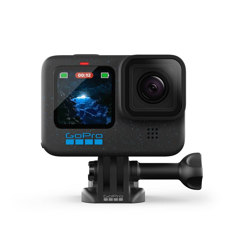 slide 2 of 14, GoPro HERO12 - Black: 5.3K Resolution, 27MP, USB-C, No View Finder, 1 ct