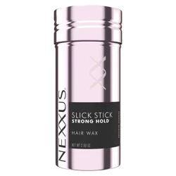 Nexxus Slick Stick Strong Hold Hair Wax - 2.33oz: For All Hair Types, Strengthening, Smoothing, Shine Enhancing