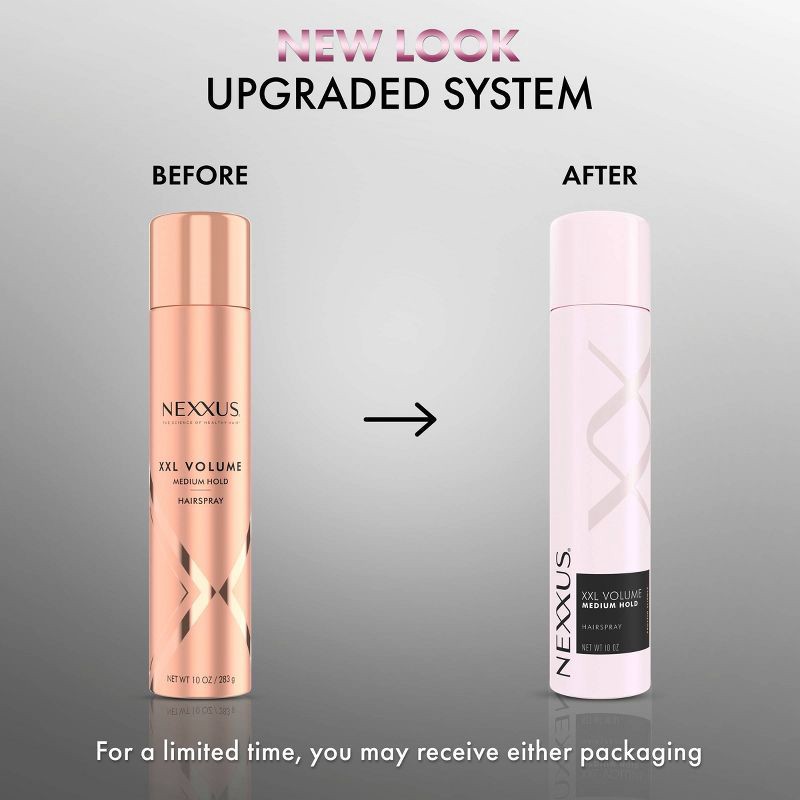 slide 4 of 8, Nexxus XXL Volume Medium Hold Hair Spray - 10oz, 10 oz