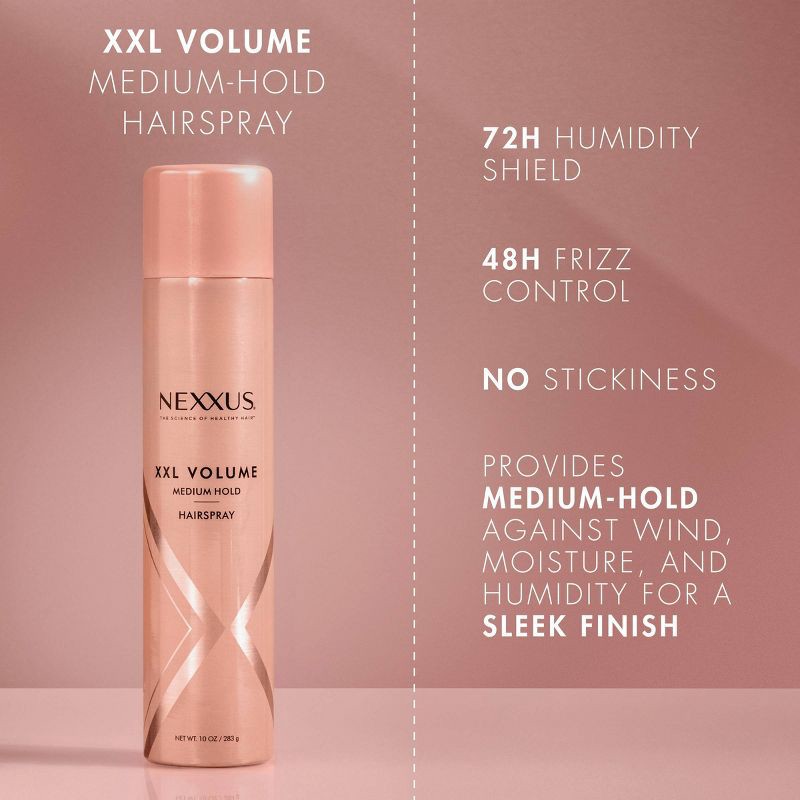 slide 7 of 8, Nexxus XXL Volume Medium Hold Hair Spray - 10oz, 10 oz