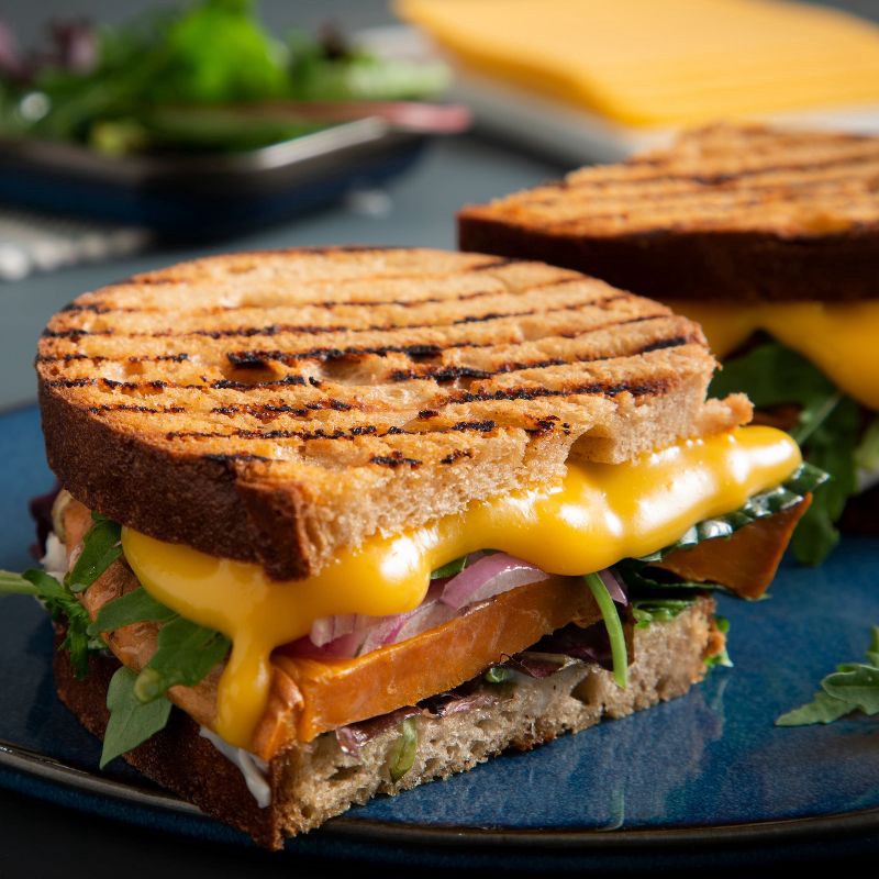 slide 6 of 7, Violife Just Like Cheddar Slices Vegan Cheese Alternative - 7.05oz/10ct, 7.05 oz, 10 ct