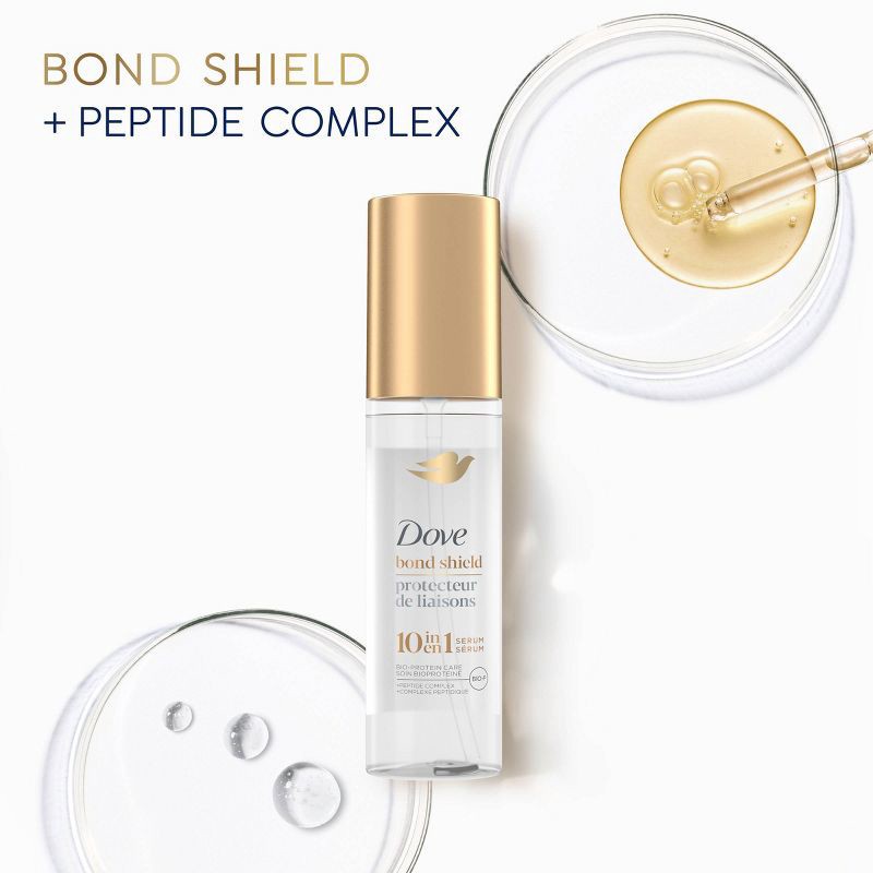 slide 3 of 14, Dove Beauty Bond Shield Leave-In Silk Hair Serum - 3.3oz, 3.3 oz
