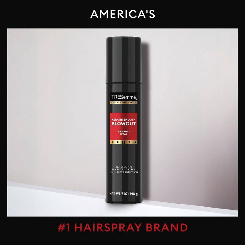 slide 5 of 8, Tresemme Keratin Smooth Weightless Anti-Frizz Finishing Spray Flexible Hold Hair Treatment - 7oz, 7 oz