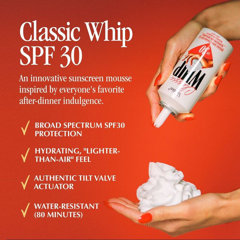 slide 4 of 9, Vacation Sunscreen Classic Whip - SPF 30 - 4 fl oz, 0 x 4 fl oz