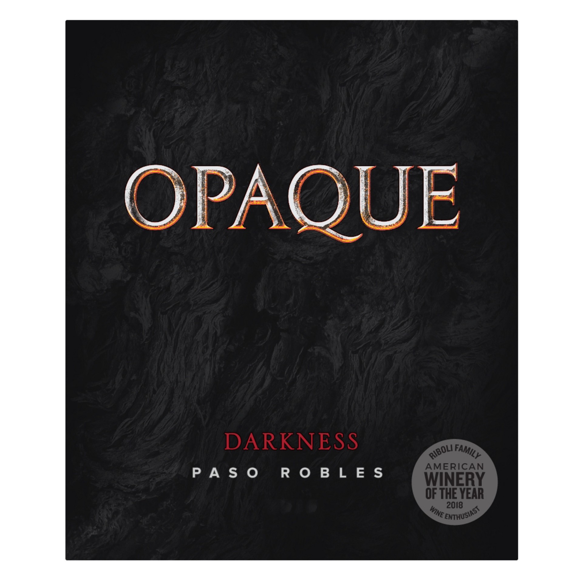 slide 5 of 6, Opaque Darkness Paso Robles Red Wine 750mL, 750 ml