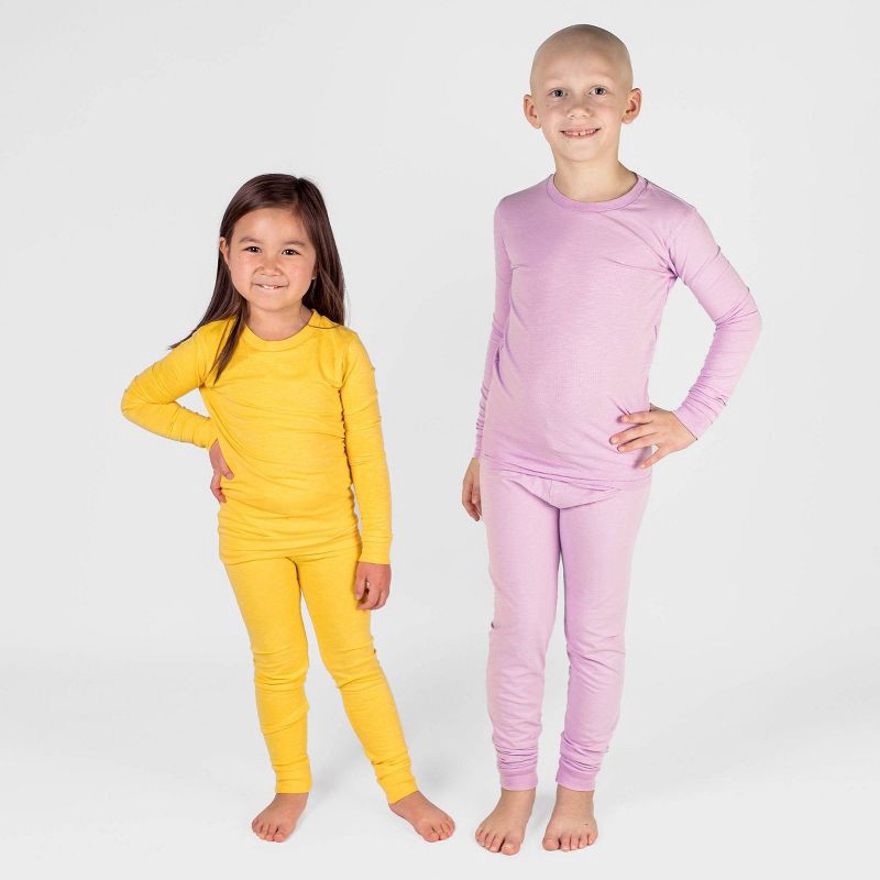 Burt's Bees Baby® Toddler 2pc Lyocell Pajama Set - Purple 4t : Target
