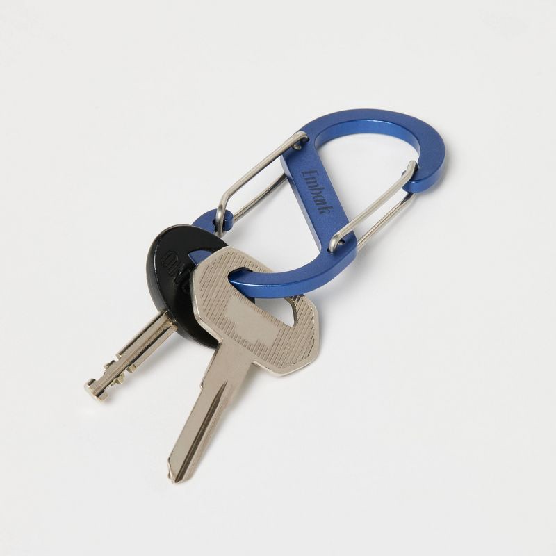 slide 2 of 3, Wiregate Non-Locking Carabiners 2pc - Embark™, 2 ct