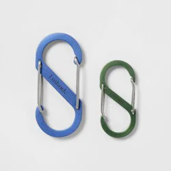 Wiregate Non-Locking Carabiners 2pc - Embark™