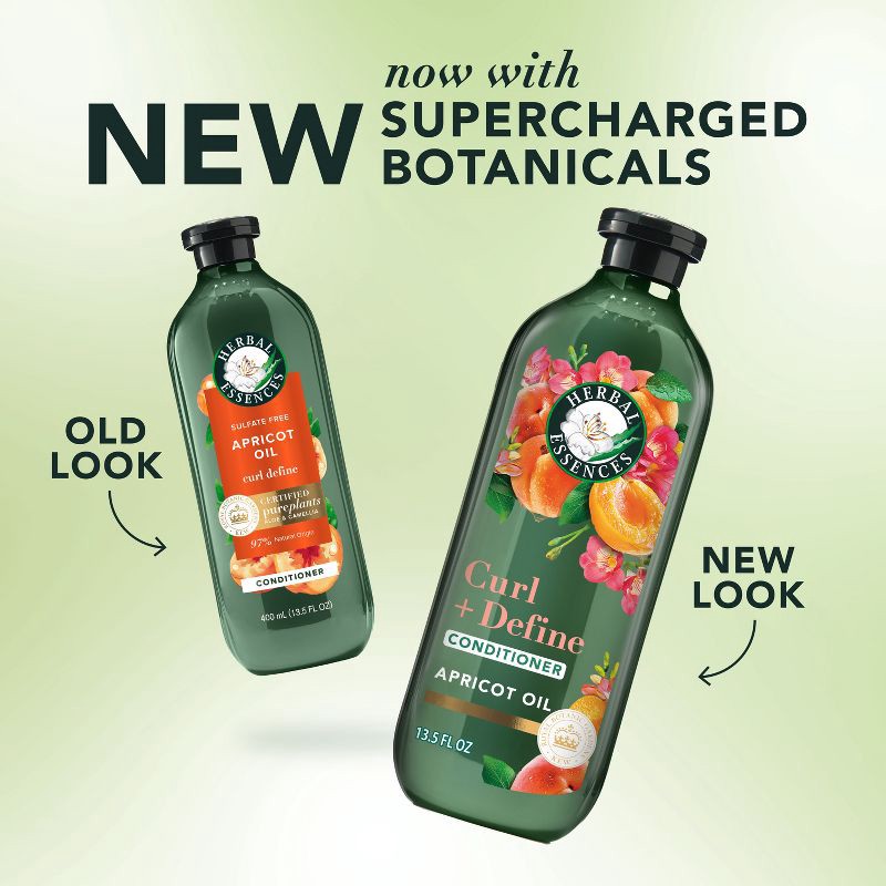 slide 3 of 11, Herbal Essences Apricot Oil Curl Defining Conditioner Sulfate Free - 13.5 fl oz, 13.5 fl oz
